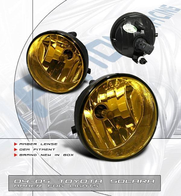 Toyota Solara Option Racing Fog Light Kit - 28-44163