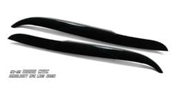 Honda Civic Option Racing Headlight Eyelids - 49-20109