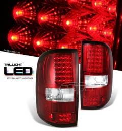 Ford F150 Option Racing LED Taillights - Red Full LED Version - 75-18208