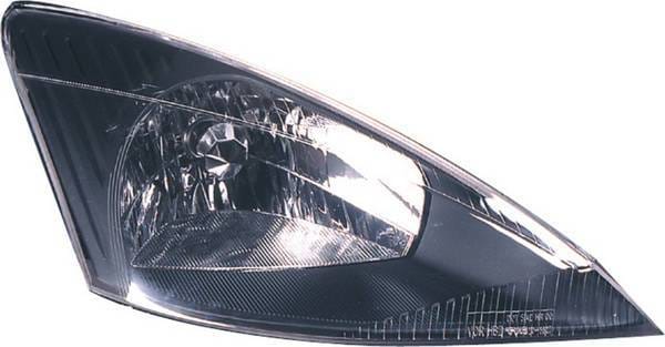 Ford Focus Pilot Black Headlight - Pair - HL-509BK