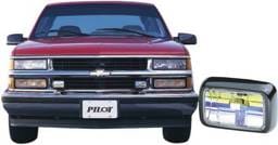 GMC CK Truck Pilot Custom Remote Fog Light Kit - Blue - Pair - PL-126B