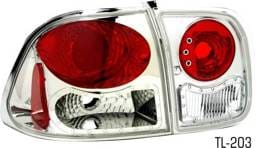 Honda Civic 4DR Pilot Chrome Taillight - Set - TL-203