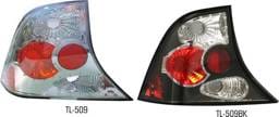 Ford Focus 4DR Pilot Chrome Taillight - Pair - TL-509