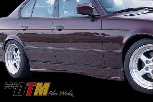 BMW 5 Series DTM Fiberwerkz M3 E36 Style Side Skirts - E34-M3-SIDES