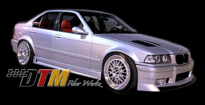 BMW 3 Series DTM Fiberwerkz GTR-S Style Side Skirts - E36GTR-SSide