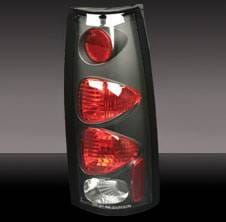 Chevrolet Tahoe Pilot Black Taillight - Pair - TL-601BK