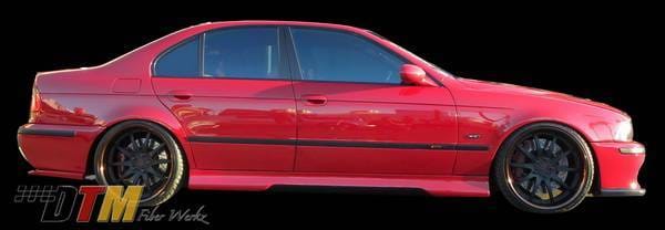 BMW 5 Series DTM Fiberwerkz HM Style Side Skirts - E39HMSIDE thumbnail 4