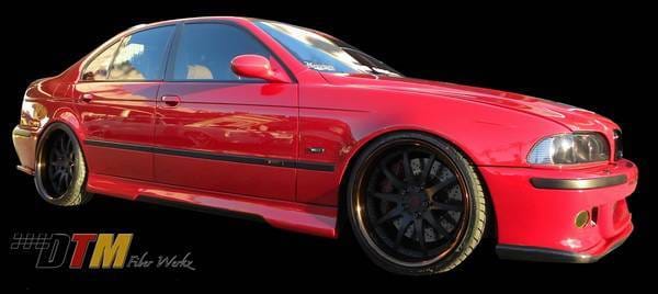BMW 5 Series DTM Fiberwerkz HM Style Side Skirts - E39HMSIDE thumbnail 5