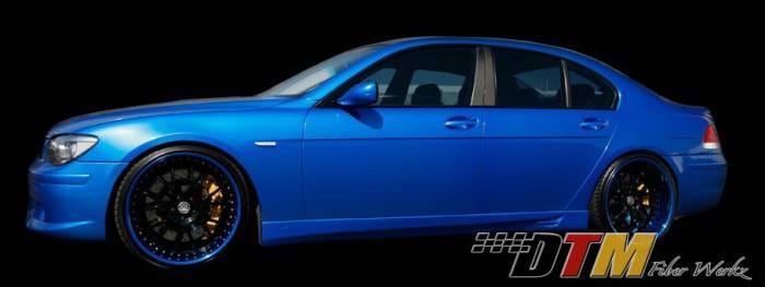 BMW 7 Series DTM Fiberwerkz ACS Style Side Skirts - E6505ACSRear