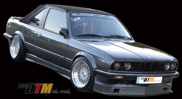 BMW 3 Series DTM Fiberwerkz E36 Style Side Skirts - E30-M3-E36-S thumbnail 3