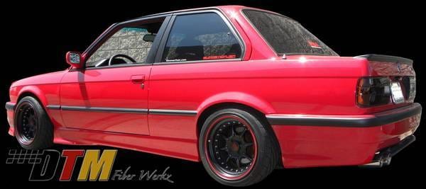 BMW 3 Series DTM Fiberwerkz E36 Style Side Skirts - E30-M3-E36-S thumbnail 4