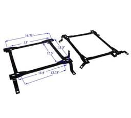 Nissan 350Z Megan Racing Seat Brackets - SBT-N3Z