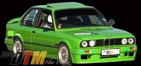 BMW 3 Series DTM Fiberwerkz Mtech II Style Side Skirts - E30-MTECH-II thumbnail 3