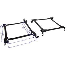 Nissan 240SX Megan Racing Seat Brackets - SBT-NS13