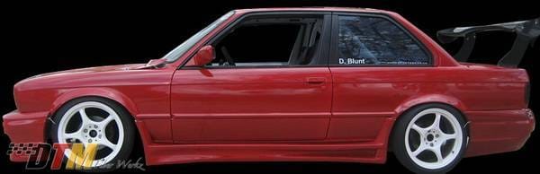 BMW 3 Series DTM Fiberwerkz RG GTS Style Side Skirts - E30-RG-GTS-S