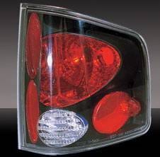 GMC Sierra Pilot Black Taillight - Pair - TL-603BK