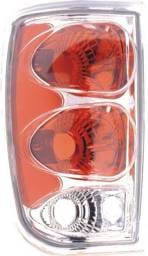 Chevrolet Blazer Pilot Chrome Taillight - Pair - TL-607