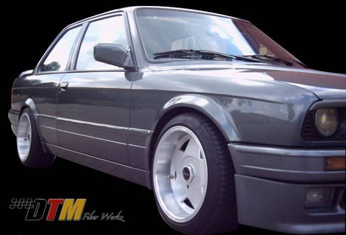 BMW 3 Series DTM Fiberwerkz M-Tech II Style Side Skirts