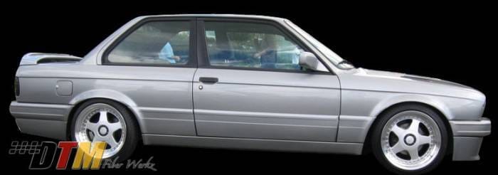 BMW 3 Series DTM Fiberwerkz M-Tech II Style Side Skirts thumbnail 2