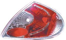 Dodge Neon Pilot Chrome Taillight - Pair - TL-801
