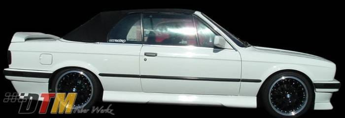 BMW 3 Series DTM Fiberwerkz HM Style Side Skirts - E30 HM Style