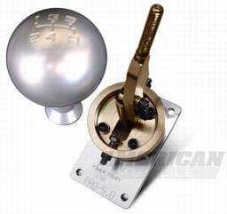 Ford Mustang Pro-5 Shifter and Mach 1 Shift Knob Combo Pack - 51005