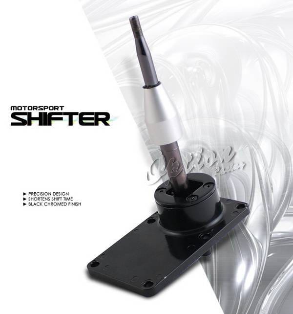 Nissan 240SX Option Racing Short Shifter - Black Chrome - 62-36118