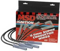 Ford Mustang MSD Ignition Wire Set - Black Super Conductor - 32223