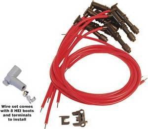 Ford MSD Ignition Wire Set SC Red - 31879