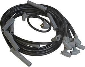 Chrysler MSD Ignition Wire Set - Black Super Conductor - HEI - 32733