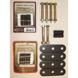 Omix Shackle - Greaseable - Heavy Duty with Black Bushings - 18265-03
