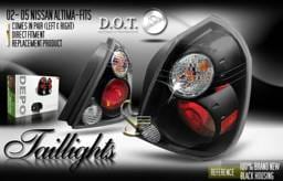 Black Euro Taillights