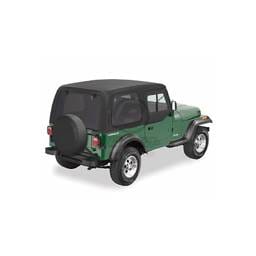 Omix One Piece Hard Top with Upper Doors - 41498