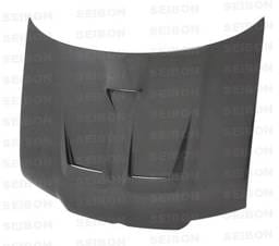 Volkswagen Jetta Seibon ER Style Carbon Fiber Hood - HD0004VWJE-ER