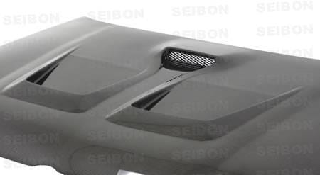 Volkswagen Jetta Seibon ER Style Carbon Fiber Hood - HD0004VWJE-ER thumbnail 2