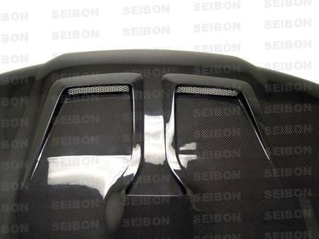 Volkswagen Jetta Seibon ER Style Carbon Fiber Hood - HD0004VWJE-ER thumbnail 3