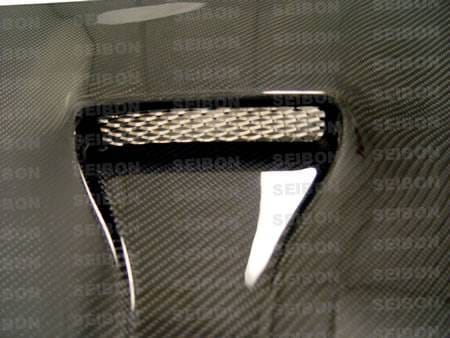 Volkswagen Jetta Seibon ER Style Carbon Fiber Hood - HD0004VWJE-ER thumbnail 4