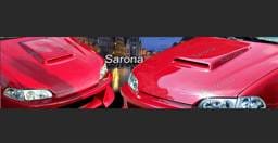 Honda Civic Sarona Hood Scoop - HD-001-HS