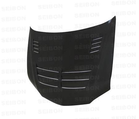 Mitsubishi Evolution 8 Seibon TS Style Carbon Fiber Hood - HD0305MITEVO8-TS