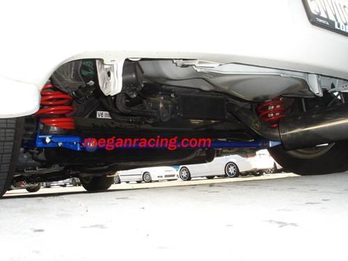 Toyota Yaris Megan Racing Suspension Rear Support Bar - MR-6610 thumbnail 2