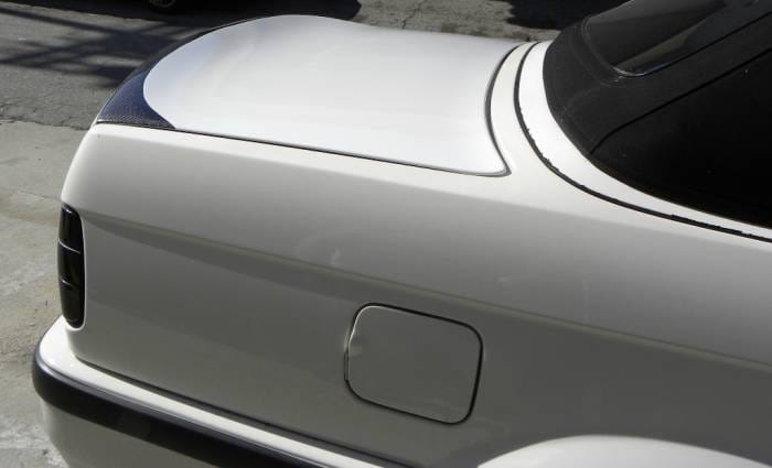 BMW 3 Series DTM Fiberwerkz CSL Style Pin Down Trunk - E30CSLPINDOW thumbnail 4