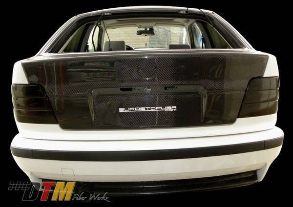 BMW 3 Series DTM Fiberwerkz OEM Style Trunk- CFRP - E36-318TI thumbnail 3