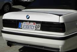 BMW 3 Series DTM Fiberwerkz CSL Style Pin Down Trunk - E30CSLPINDOW