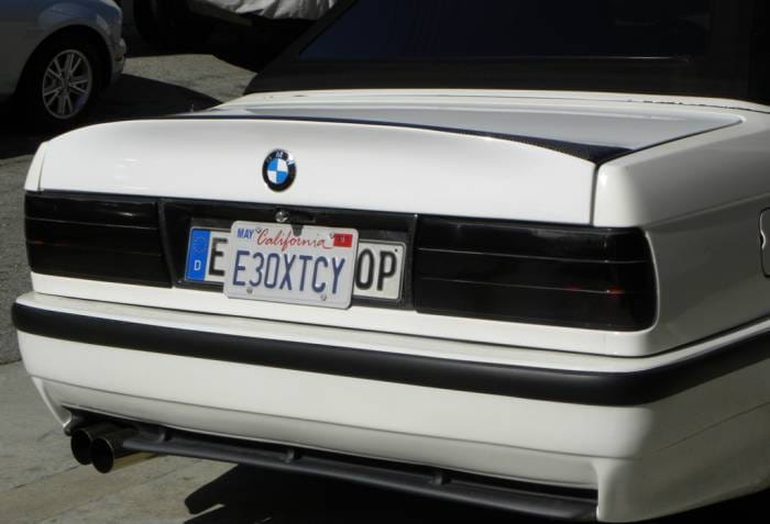 BMW 3 Series DTM Fiberwerkz CSL Style Trunk