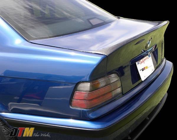 BMW 3 Series 2DR DTM Fiberwerkz CSL Style Trunk - CFRP - E36-CSL-STYL thumbnail 4