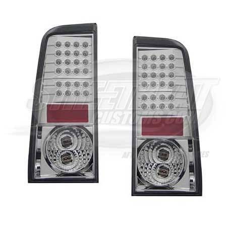 I-Tech Black LED Euro Taillights - 01SB2003TLEDJM