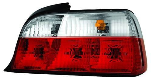 BMW 3 Series 2DR IPCW Taillights - Crystal Eyes - Crystal Diamond Red & Clear - 1 Pair - 3403C