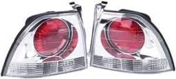 Euro Taillights with Red Reflector - 2PC - 404141TLR