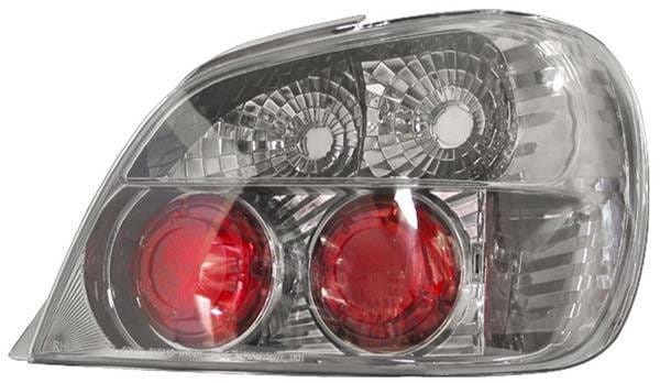 Black Chrome Euro Taillights - 92022