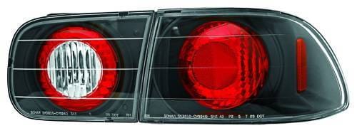 Honda Civic 2DR & 4DR IPCW Taillights - Crystal Eyes - 4PC - CWT-727C3B